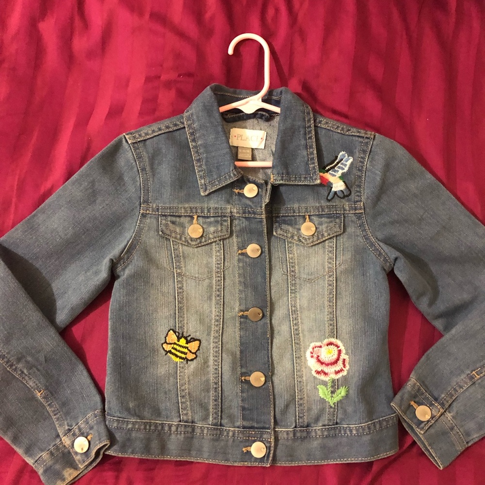 Kids Jean jacket size small 5/6